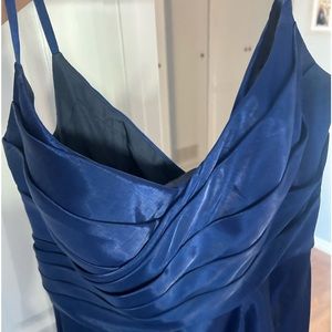 Navy blue formal dress